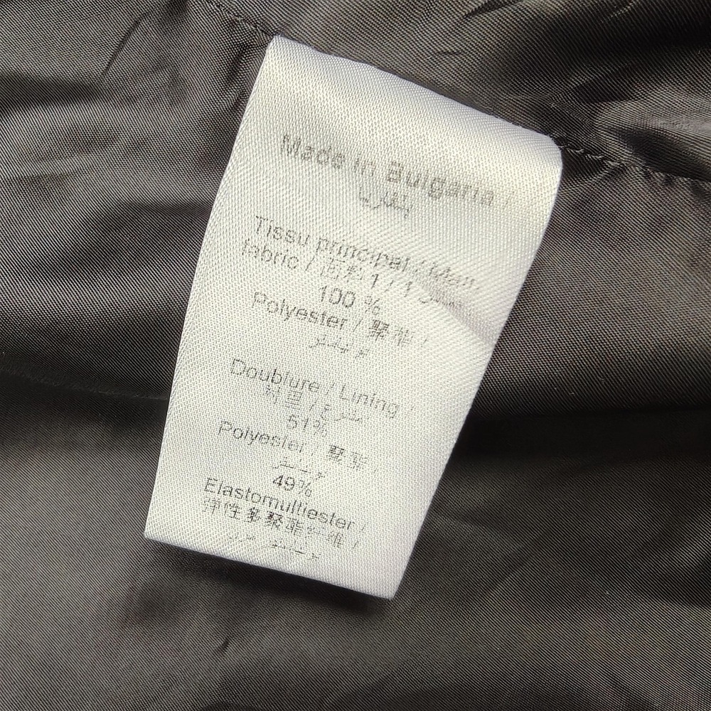 Cartier Uniformes Blazer Womens 38 Black One Button Lined Jacket Office Workwear - Picture 5 of 9
